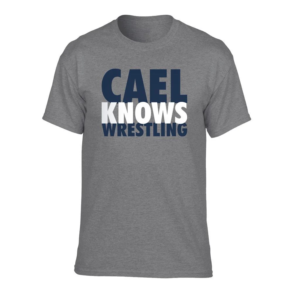 Cael Knows Wrestling T-shirt - Image 2