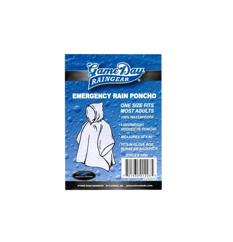 Clear Rain Poncho - Image 2