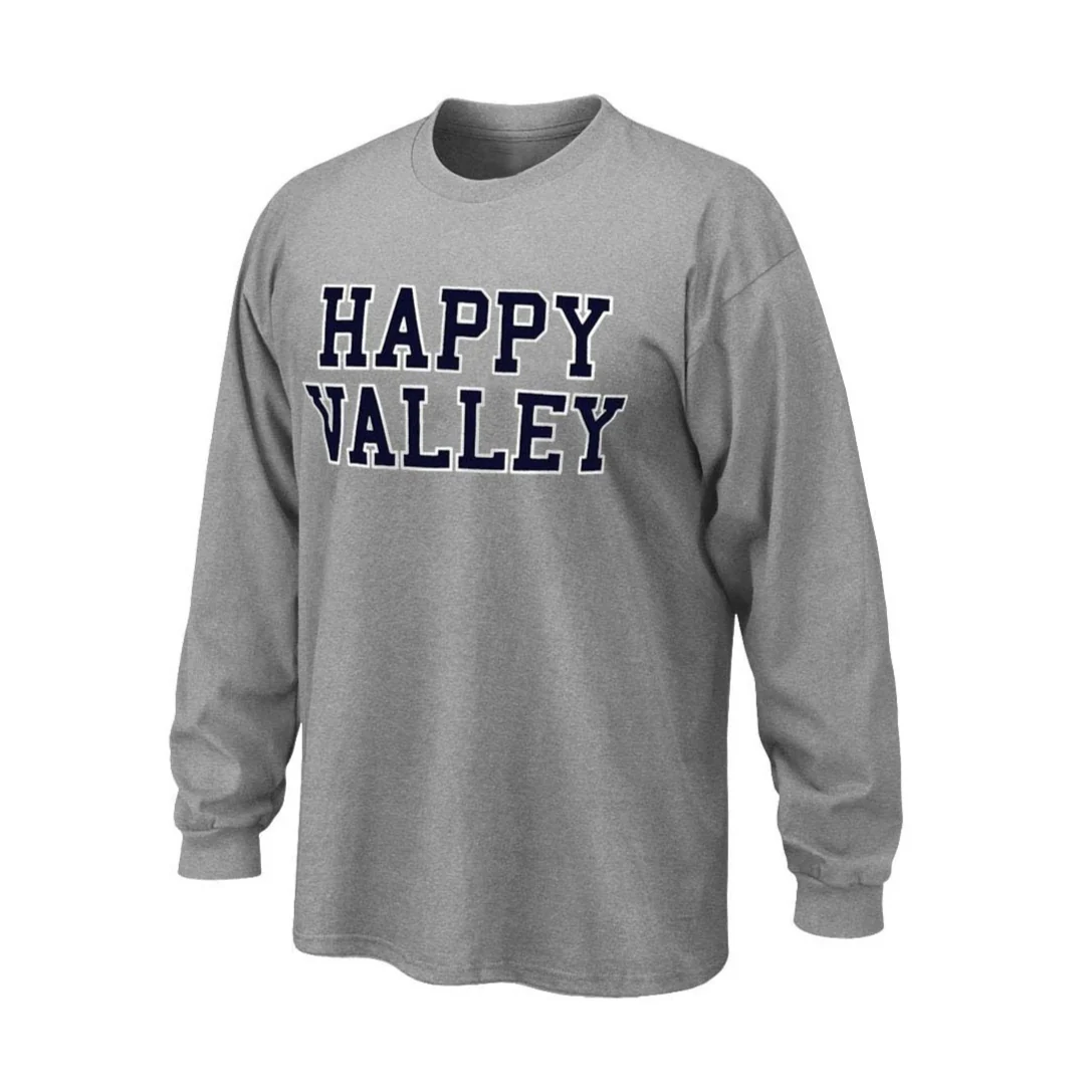 Happy Valley Block Adult Long Sleeve T-Shirt - Image 2