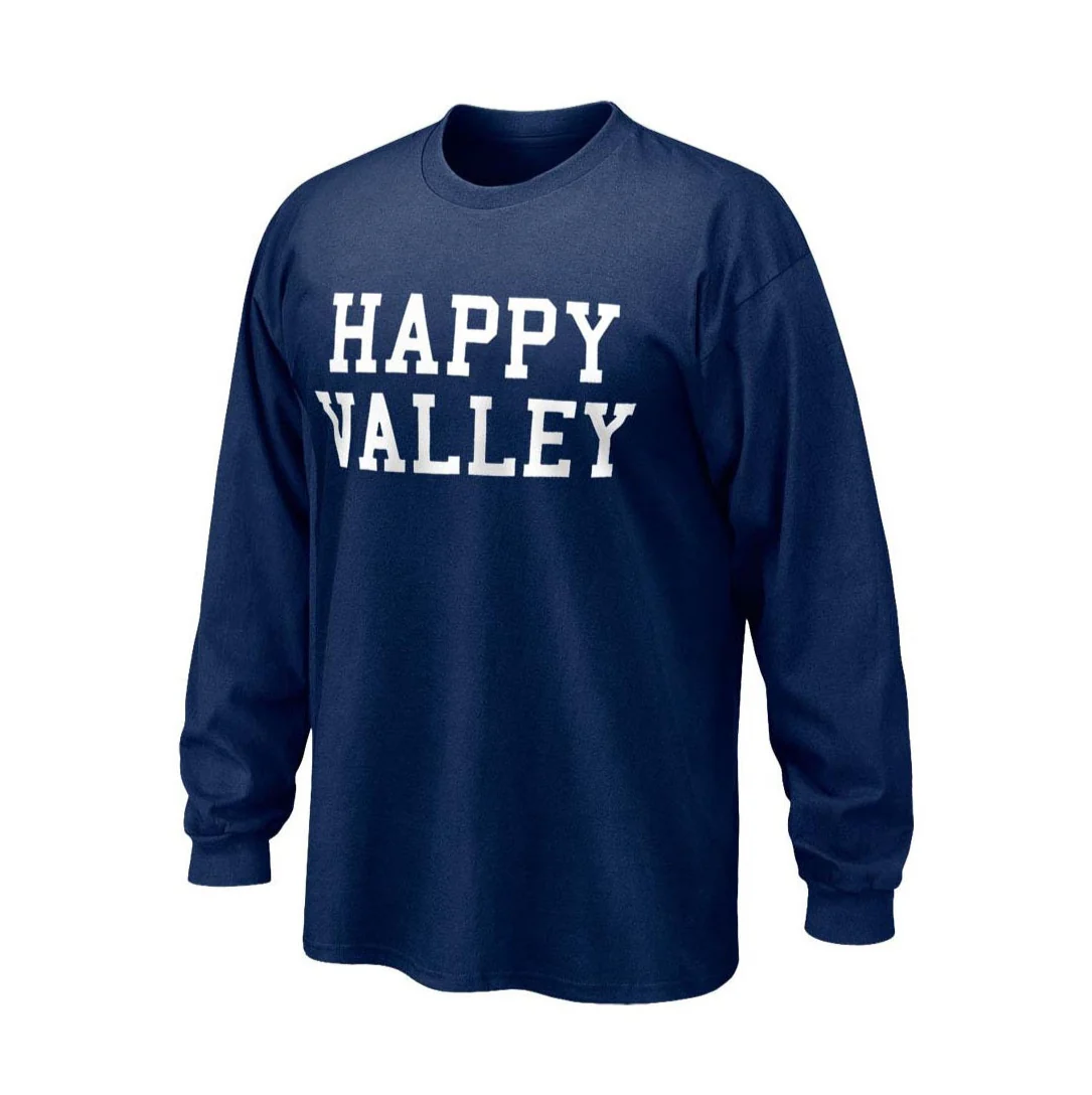 Happy Valley Block Adult Long Sleeve T-Shirt - Image 3