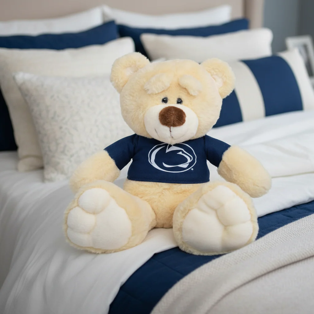 Penn State 13" Plush Fuzzy Wuzzy Bear - Image 2