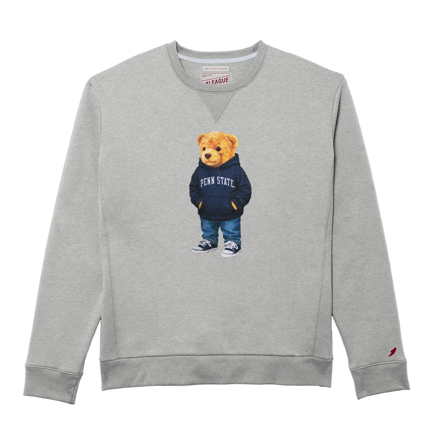 Penn State 1991 Hoodie Bear Crew Sweatshirt