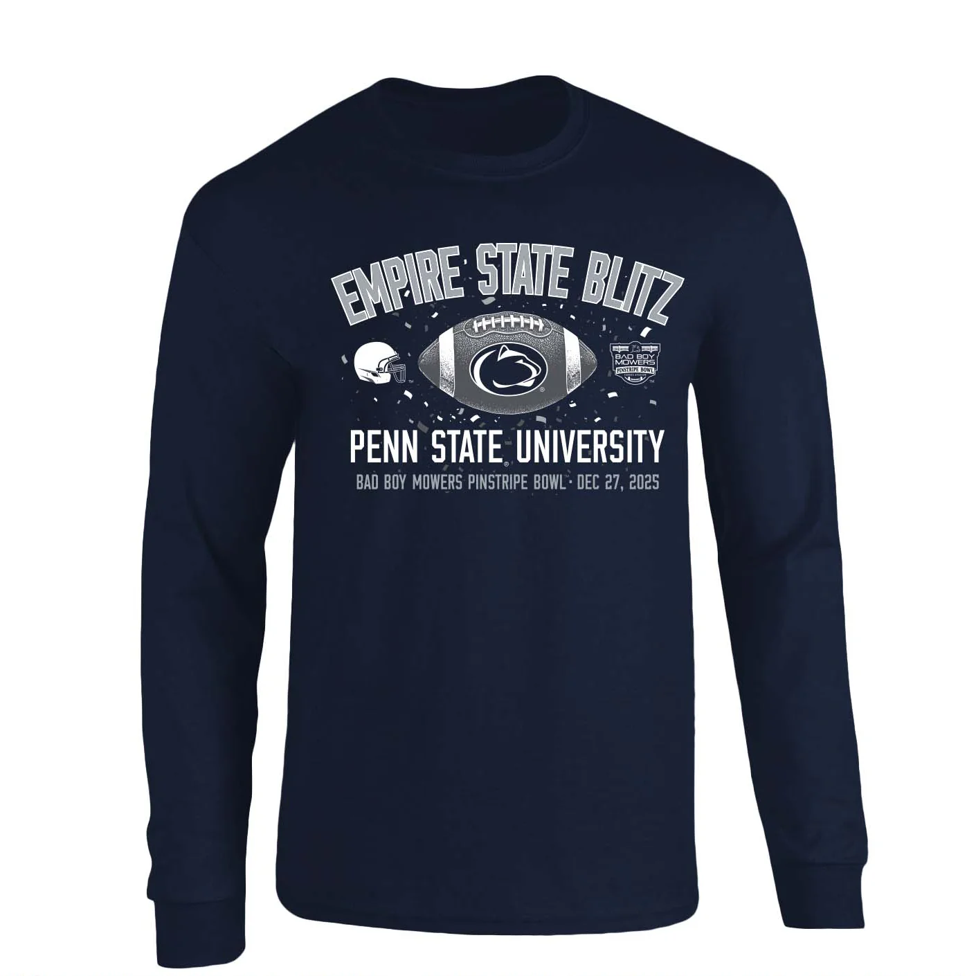 Penn State 2025 Pinstripe Bowl Long Sleeve - Image 2