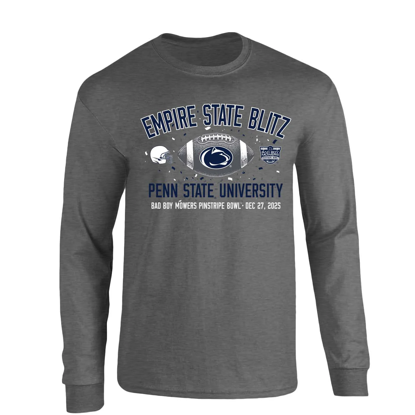 Penn State 2025 Pinstripe Bowl Long Sleeve - Image 3