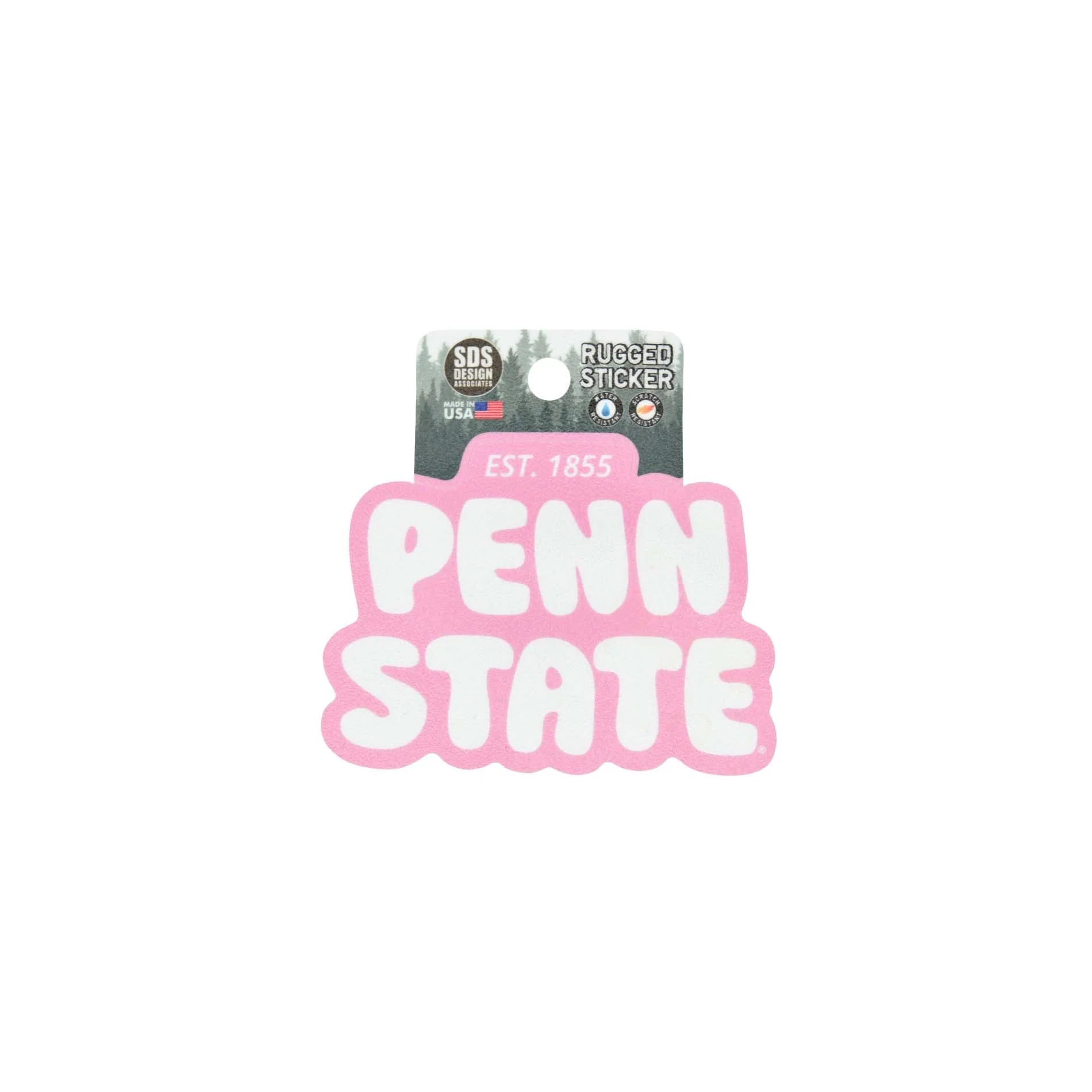 Penn State 3.5" Bubble PS Rugged Sticker - Image 3