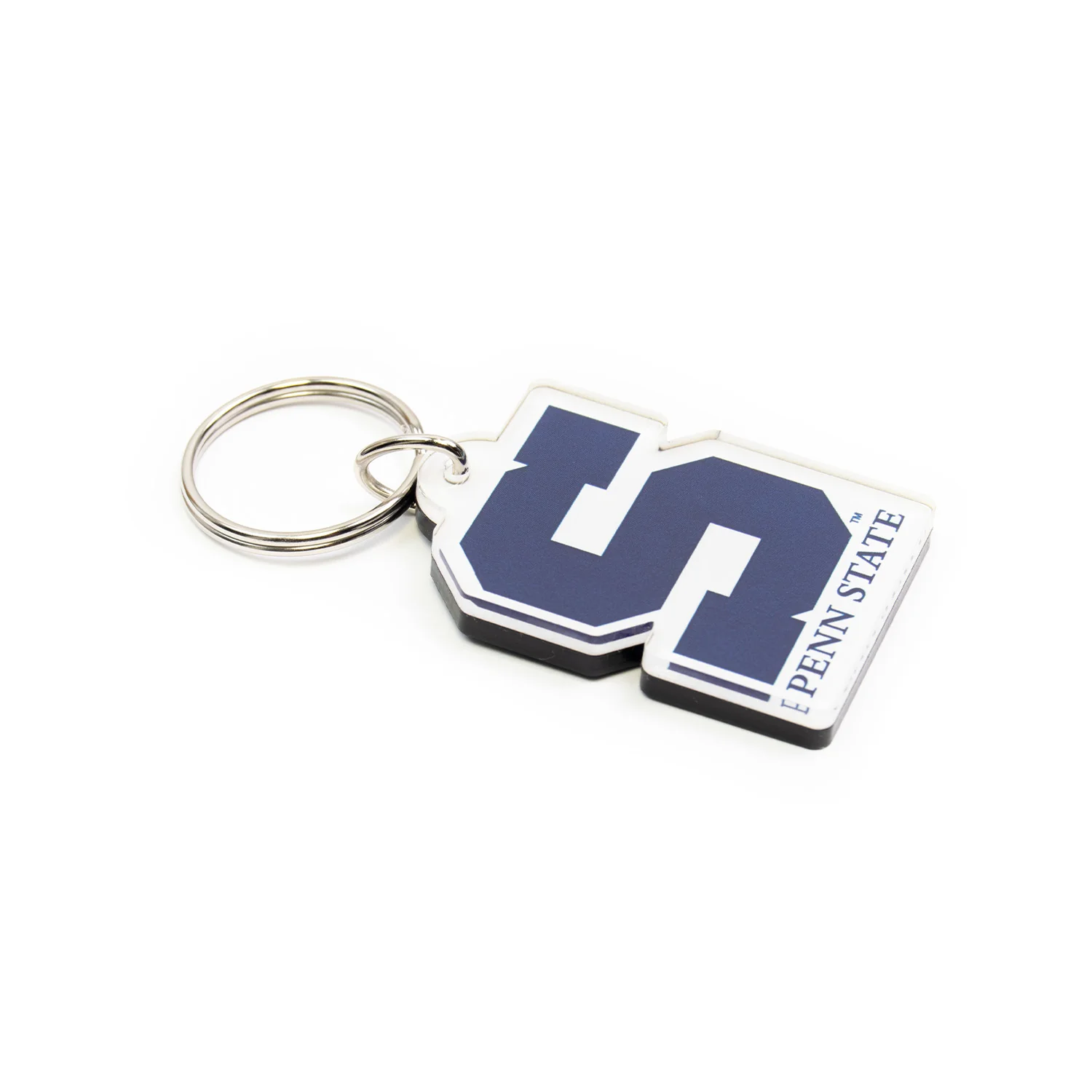 Penn State Acrylic Block "S" Keychain - Image 2