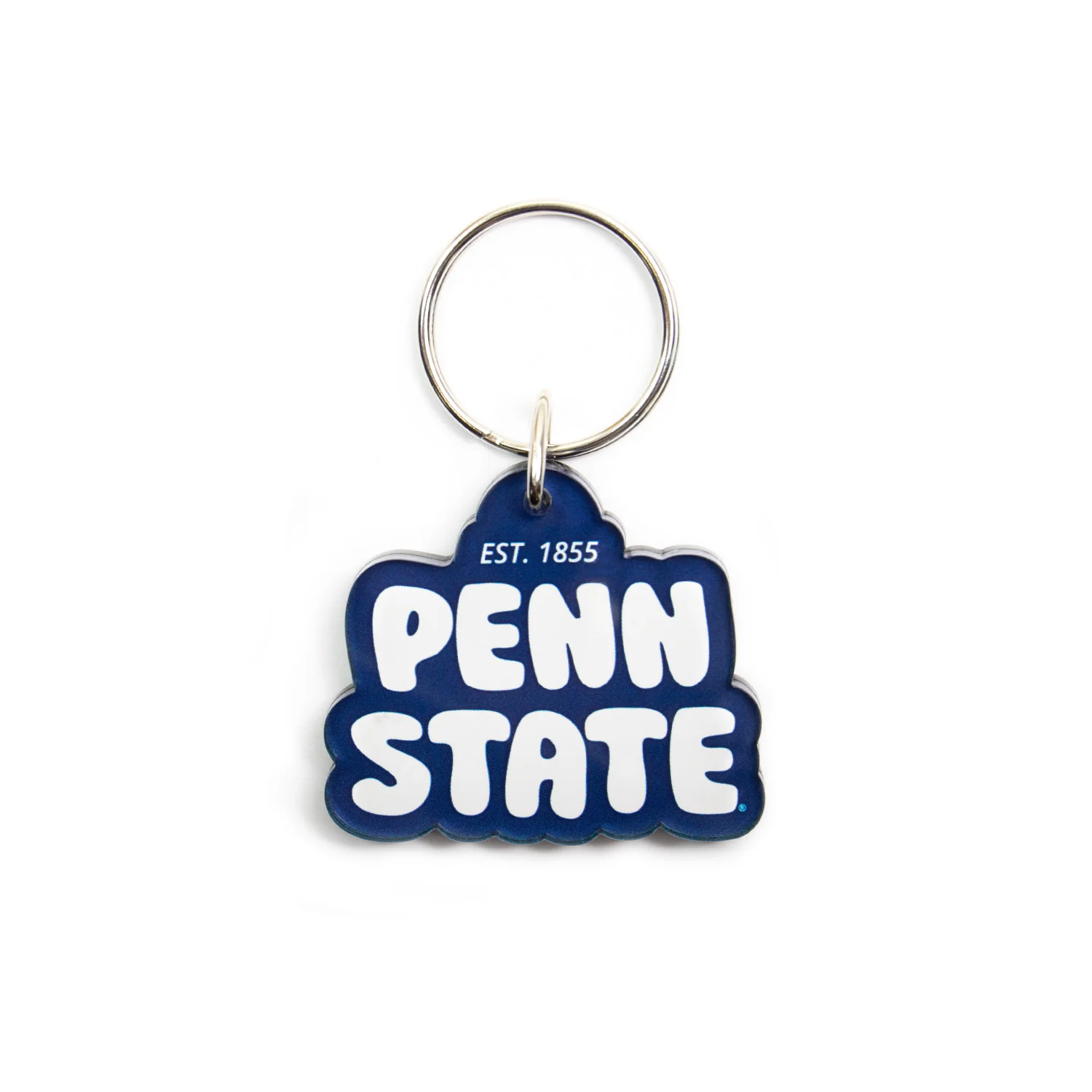 Penn State Acrylic Bubble Keychain