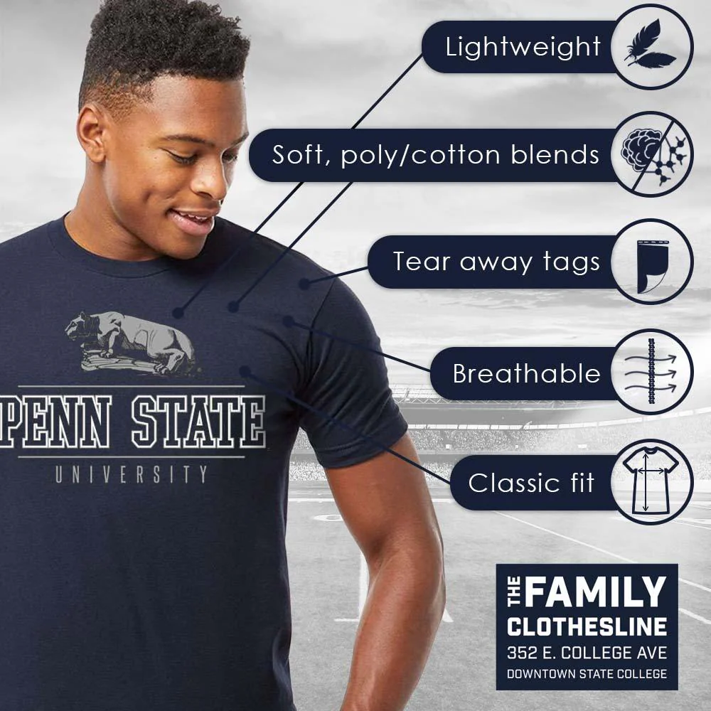 Penn State Adult Lion Shrine T-Shirt - Image 5