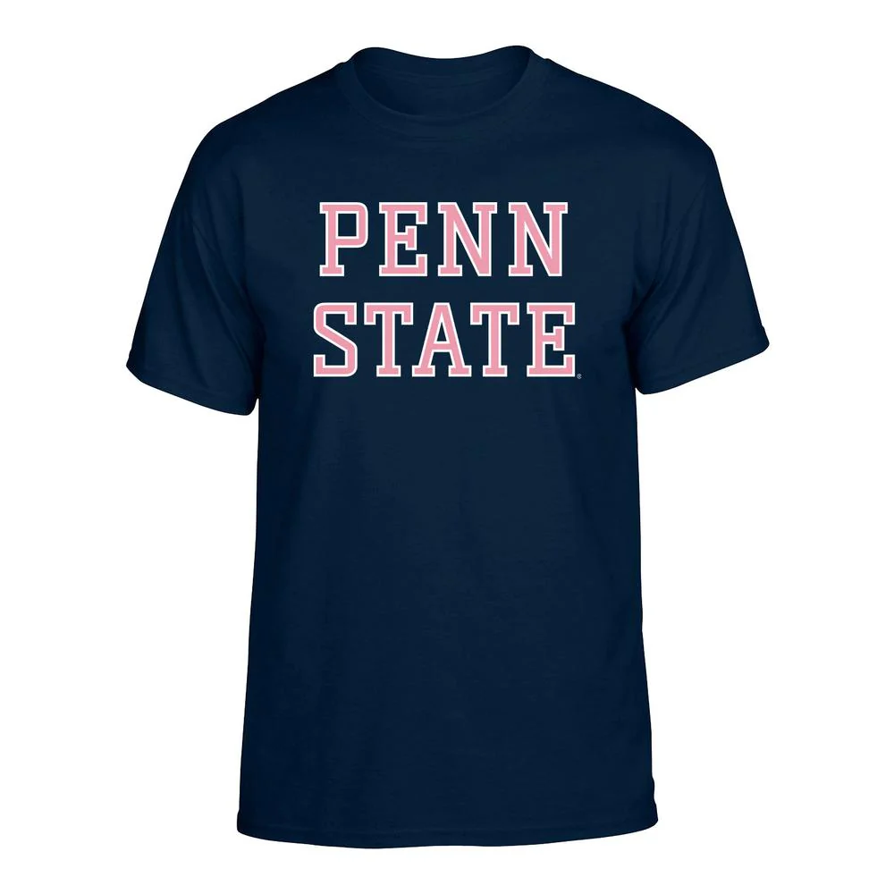 Penn State Adult Pink PS Block T-Shirt - Image 2
