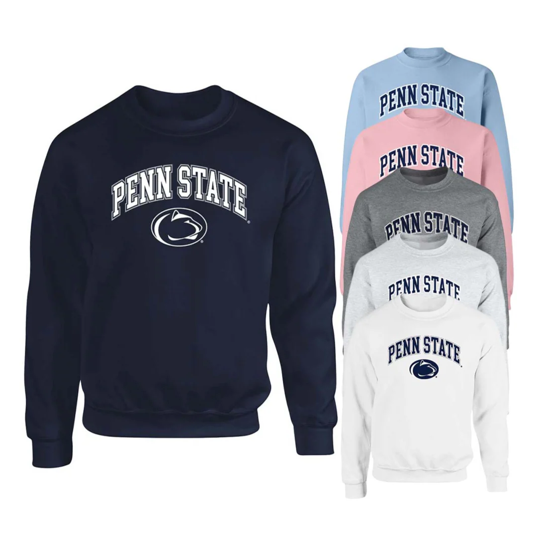 Penn State Arch Logo Crew Sweatshirt
