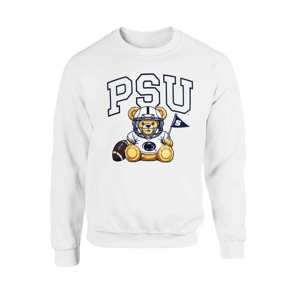 Penn State Football Bear Crew Sweatshirt - Image 3