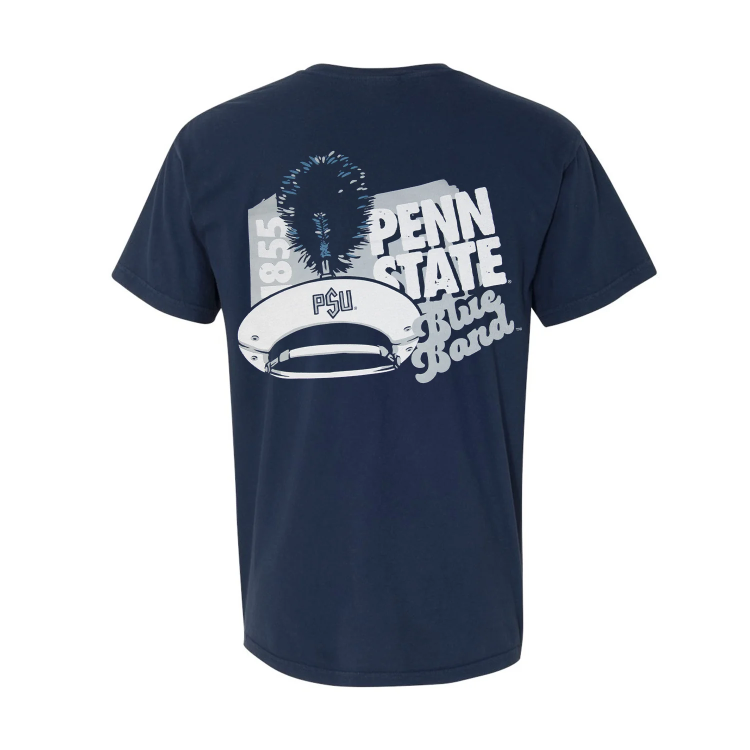 Penn State Blue Band Hat T-Shirt - Image 3
