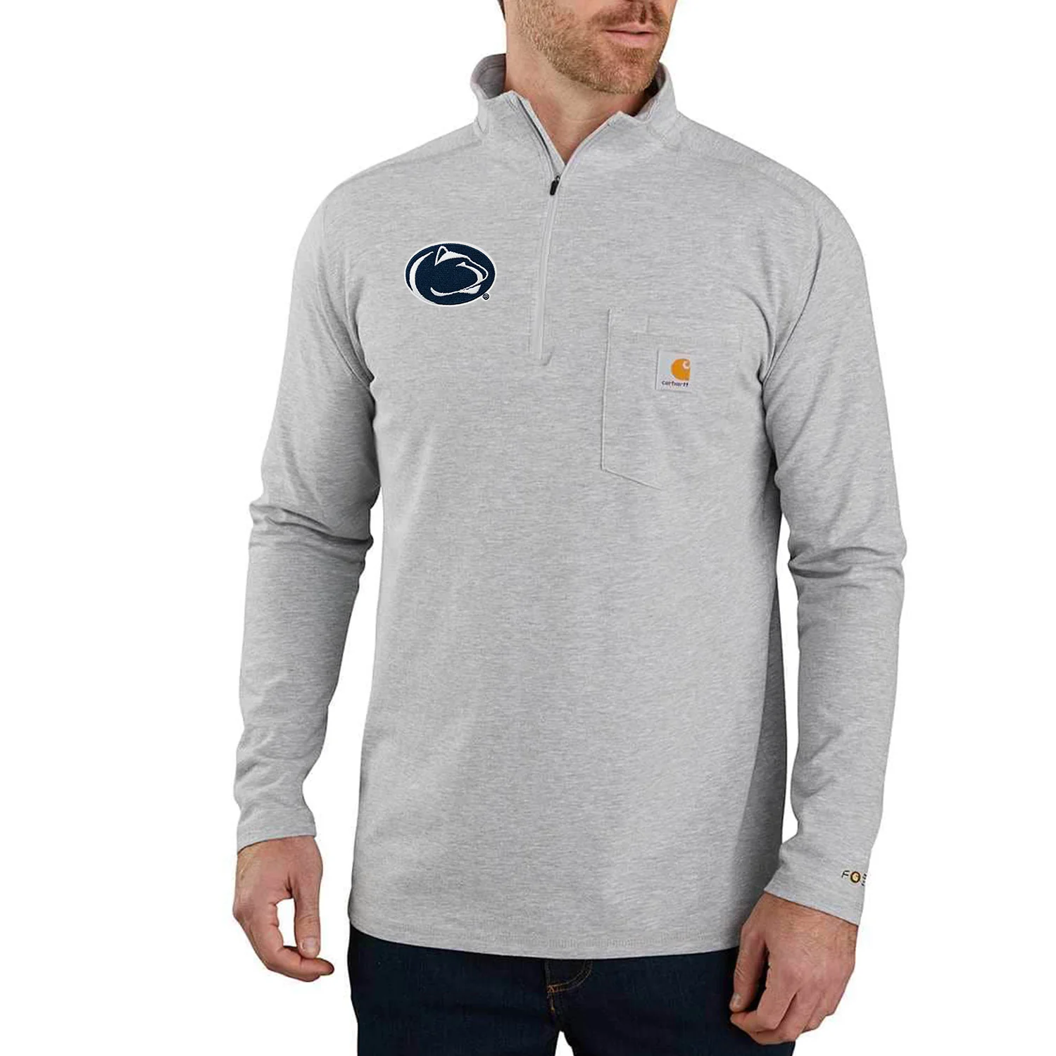 Penn State Carhartt Force Quarter-Zip - Image 3