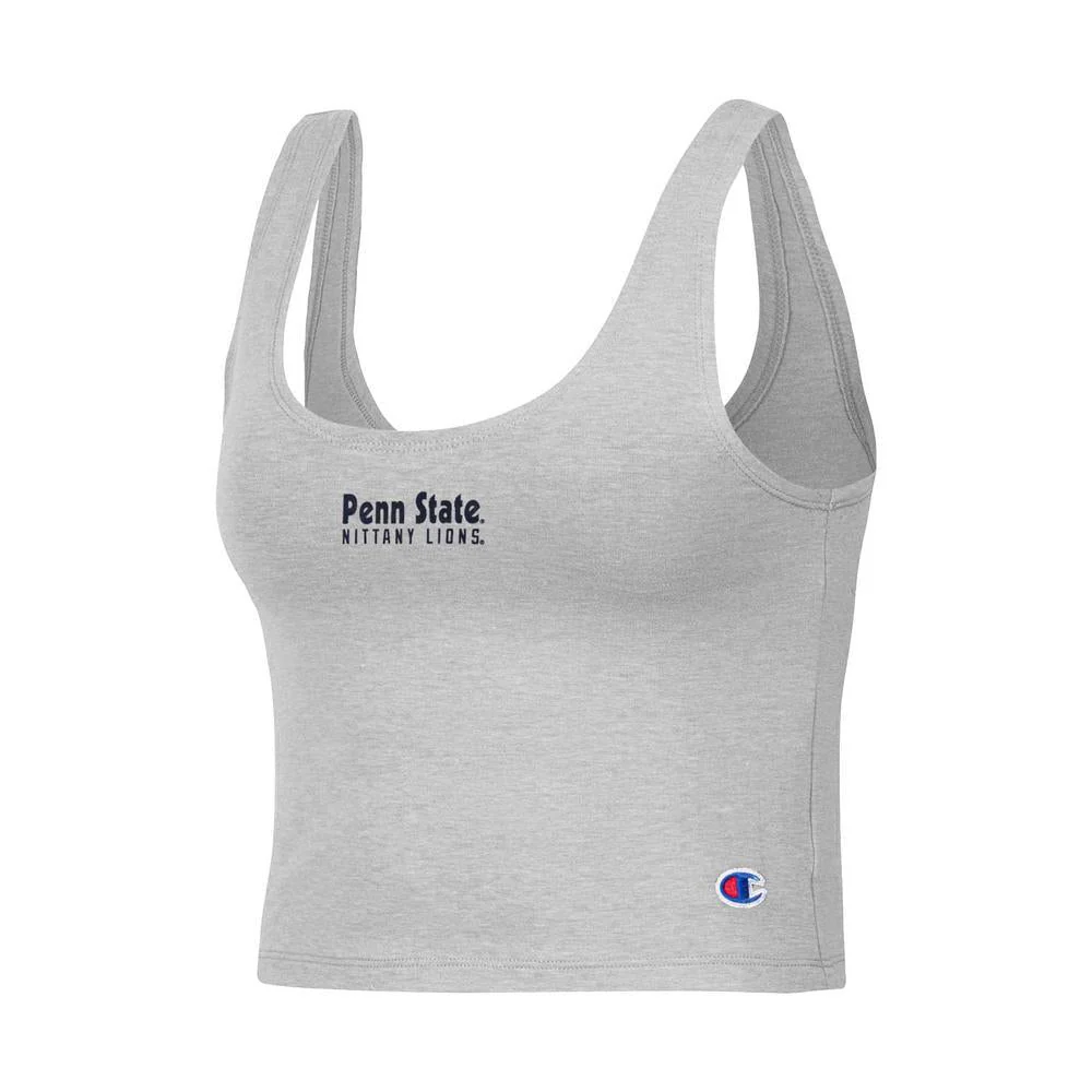 Penn State Champion Women's Tailgate Scoop Neck Cropped Tank - Image 3