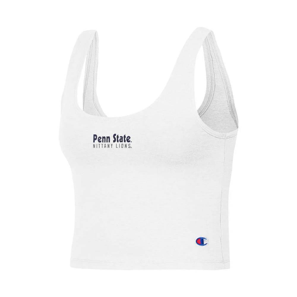 Penn State Champion Women's Tailgate Scoop Neck Cropped Tank - Image 4