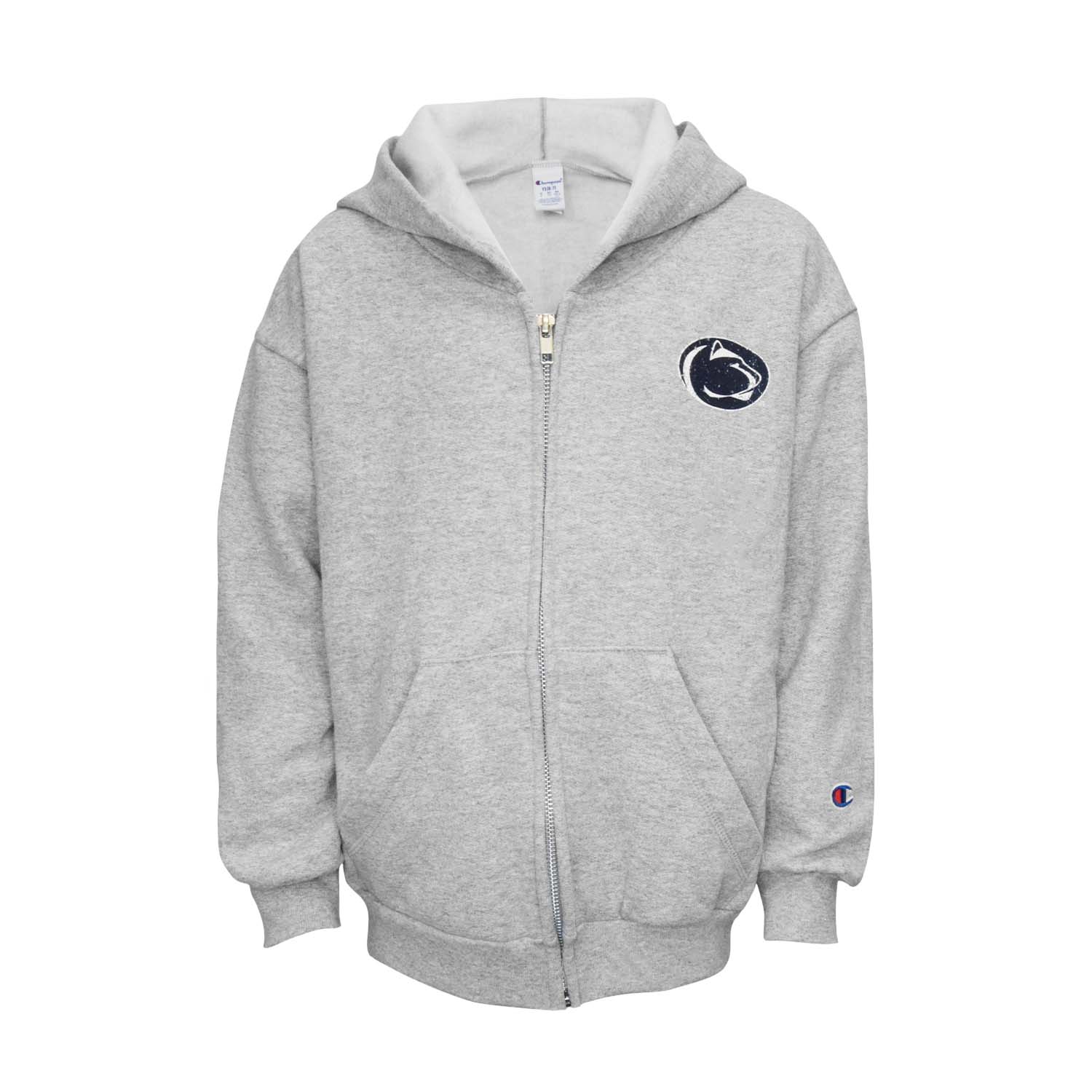 Penn State Champion Youth Powerblend Full Zip Hooded Sweatshirt - Image 2