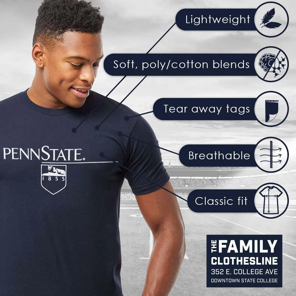 Penn State Classic Shield T-Shirt - Image 5