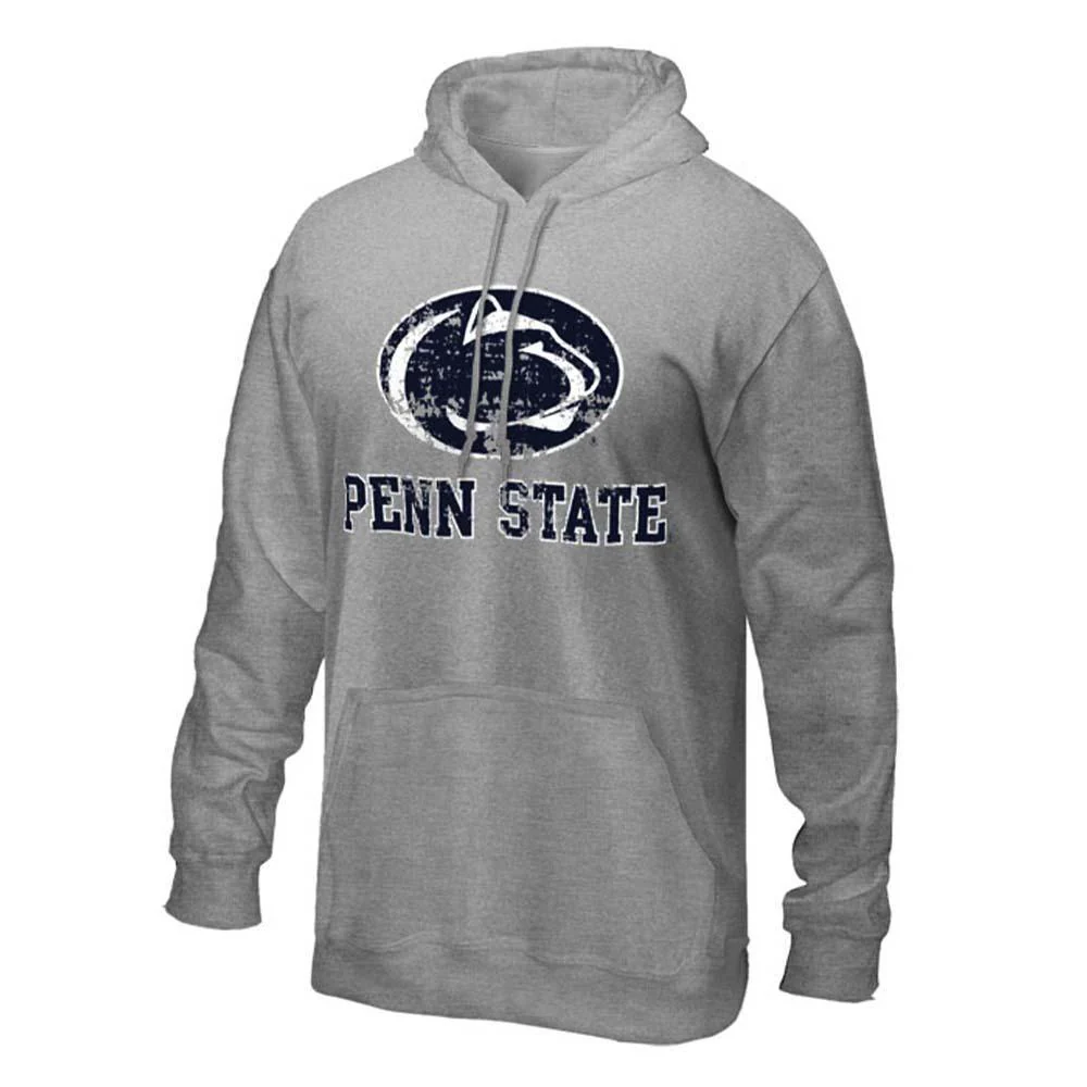 Penn State Distressed Logo Block Hooded Sweatshirt - Image 2