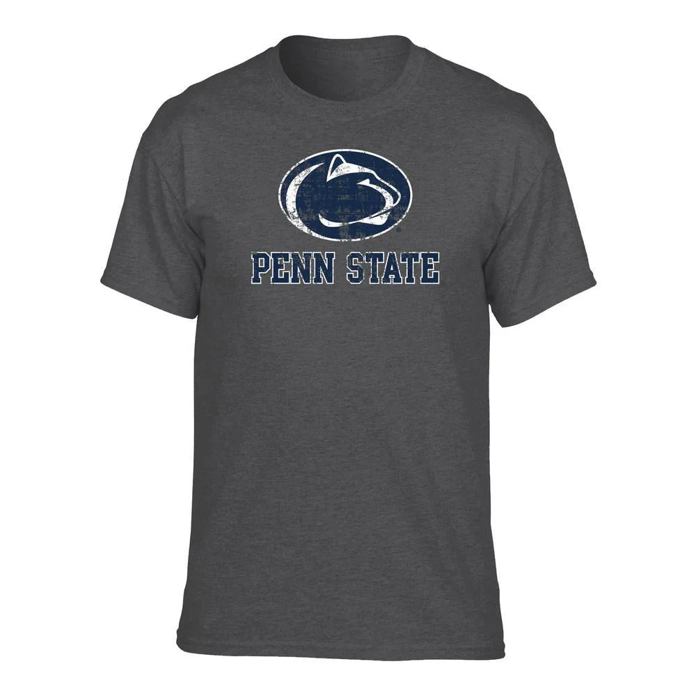 Penn State Distressed Logo Block T-shirt - Image 2