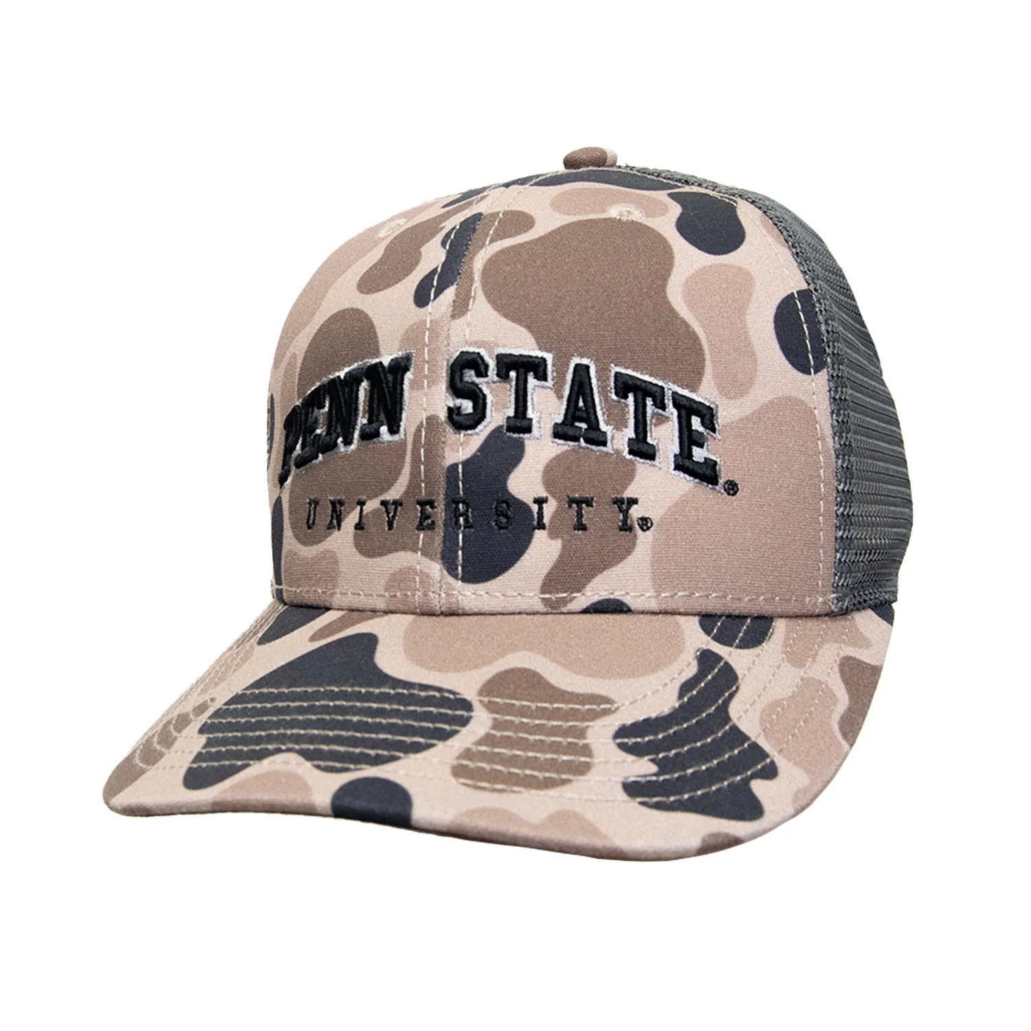 Penn State Duck Camo Snapback Trucker Hat