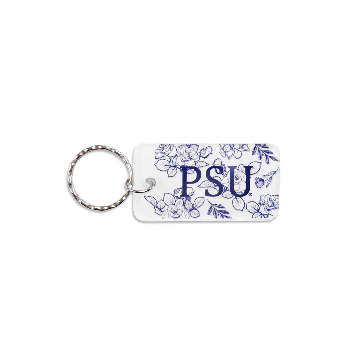 Penn State Floral Keytag