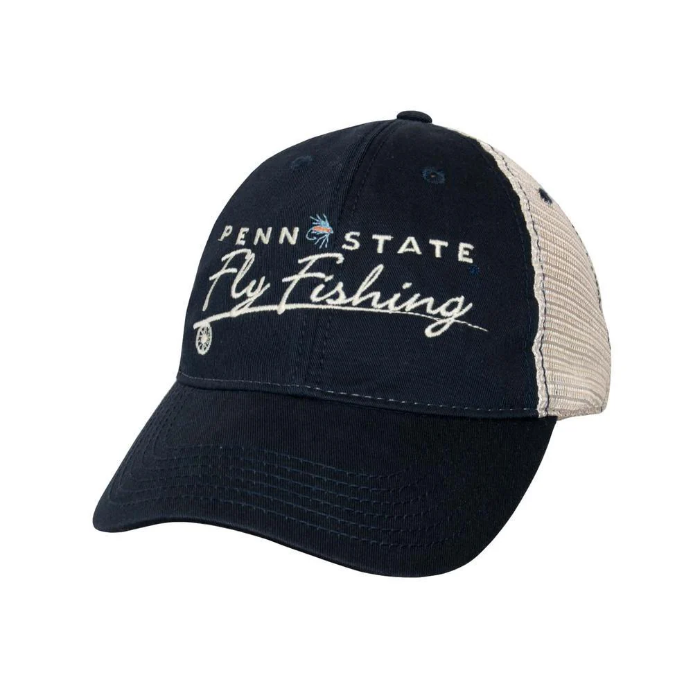 Penn State Fly Fishing Snapback Trucker Hat