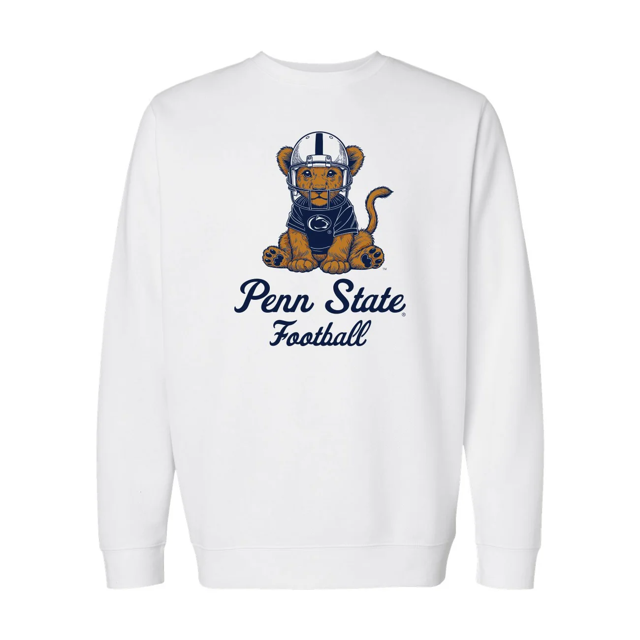 Penn State Football Cub Crew Sweatshirt - Image 3