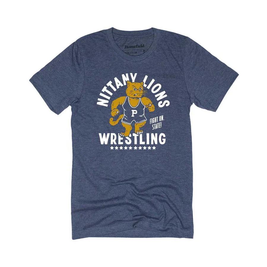 Penn State Homefield Nittany Lions Wrestling T-Shirt - Image 2