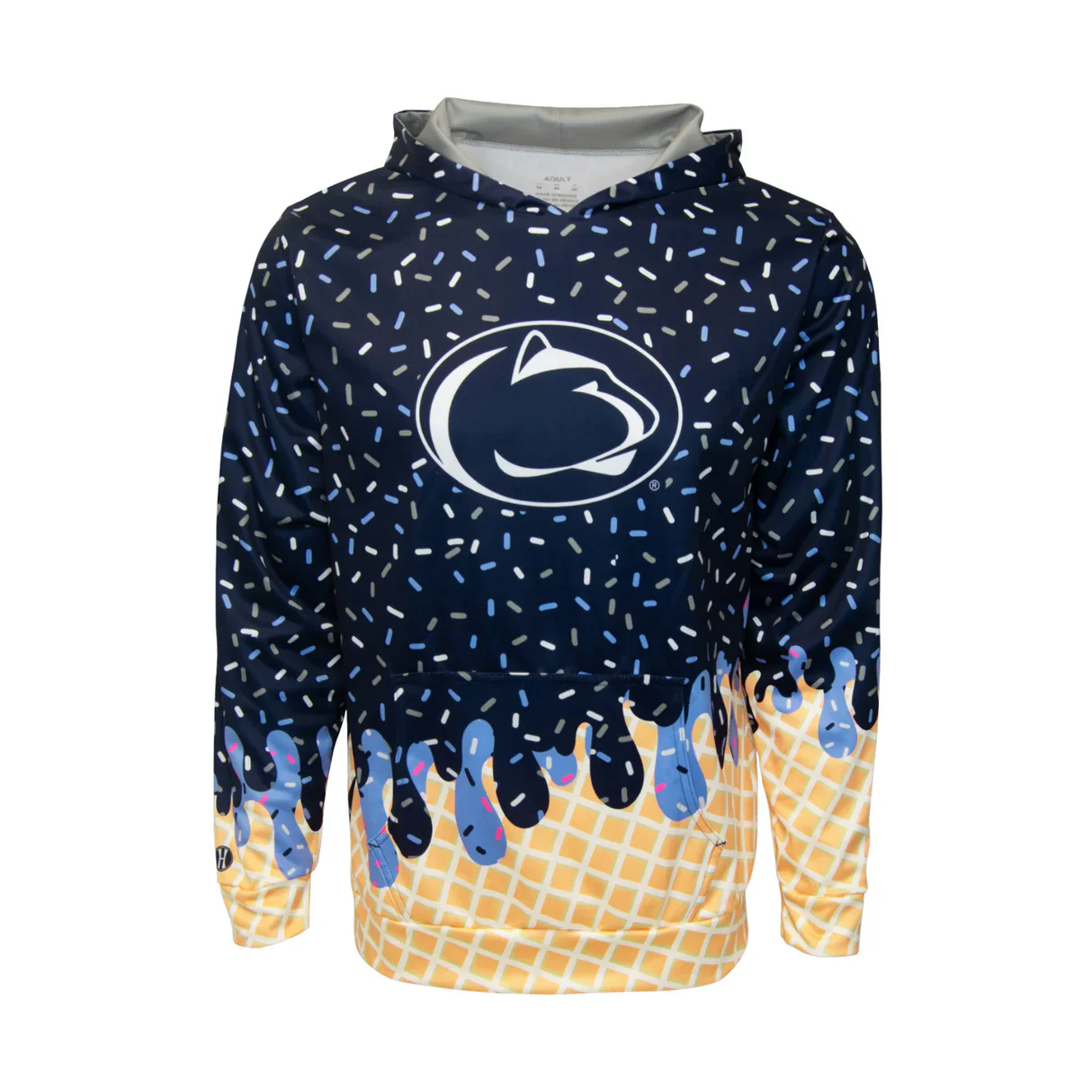 Penn State Ice Cream Drip Hooded Sweatshirt - Image 2
