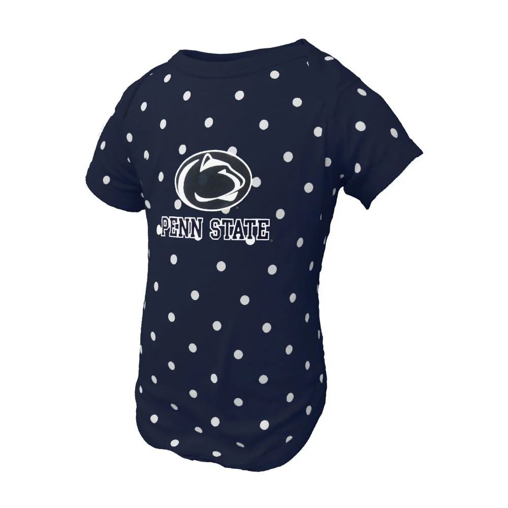 Penn State Infant Logo Block Lap Shoulder Creeper - Image 4