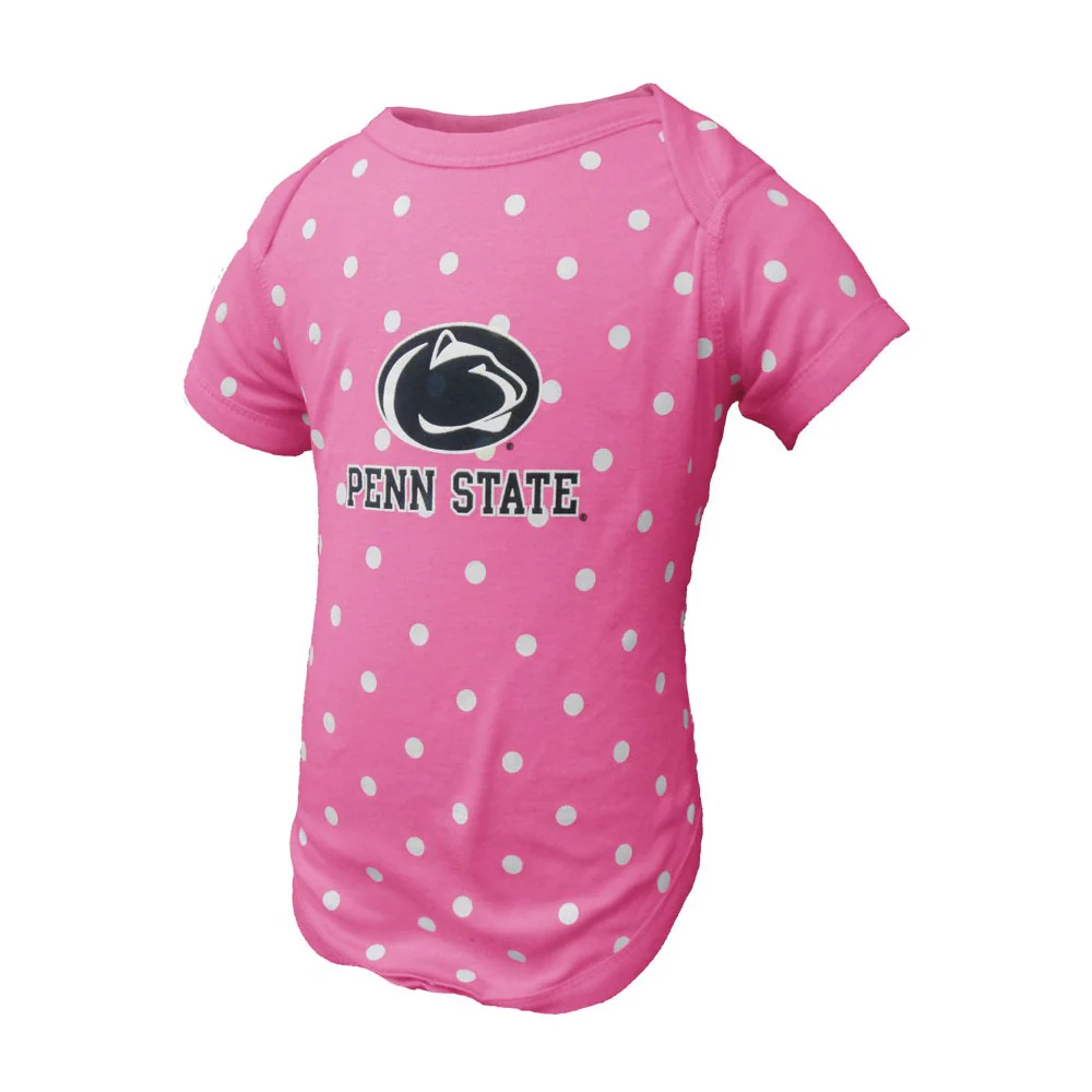 Penn State Infant Logo Block Lap Shoulder Creeper - Image 5