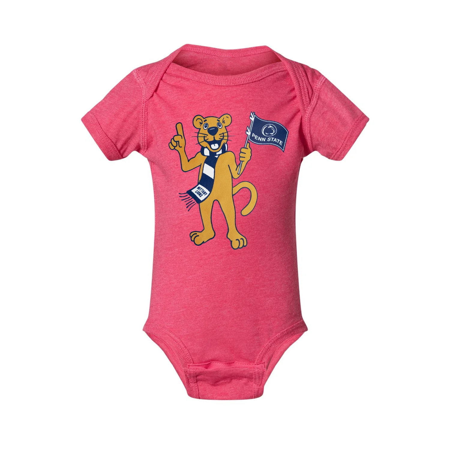 Penn State Infant Mascot Flag Creeper - Image 3