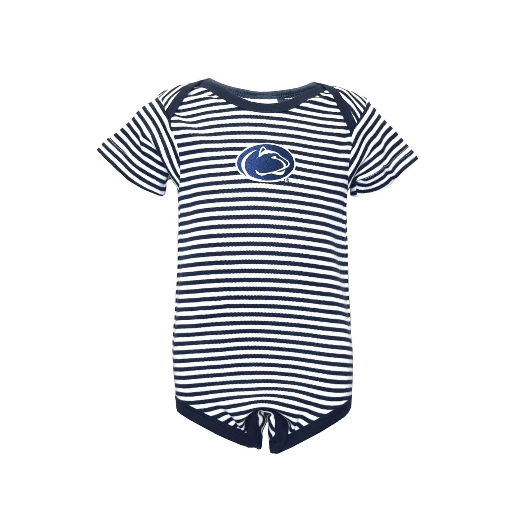 Penn State Infant Striped Short Sleeve Bodysuit - Image 2