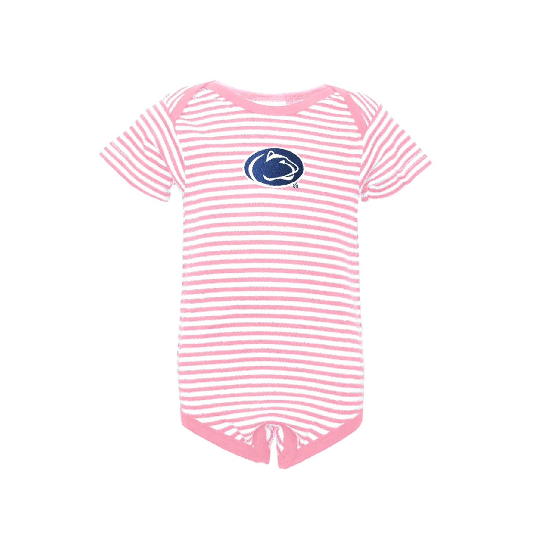 Penn State Infant Striped Short Sleeve Bodysuit - Image 3