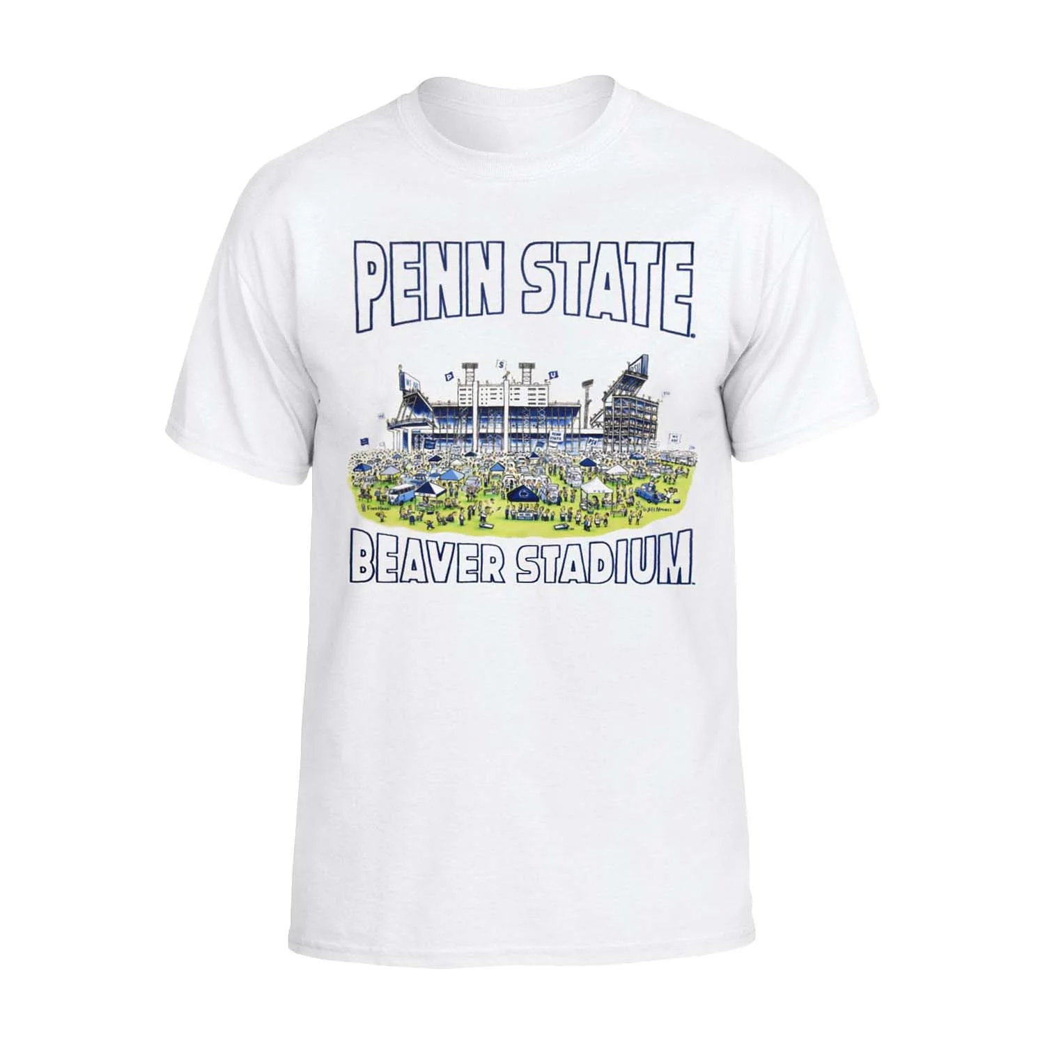 Penn State JM Navy Tailgate T-Shirt - Image 3