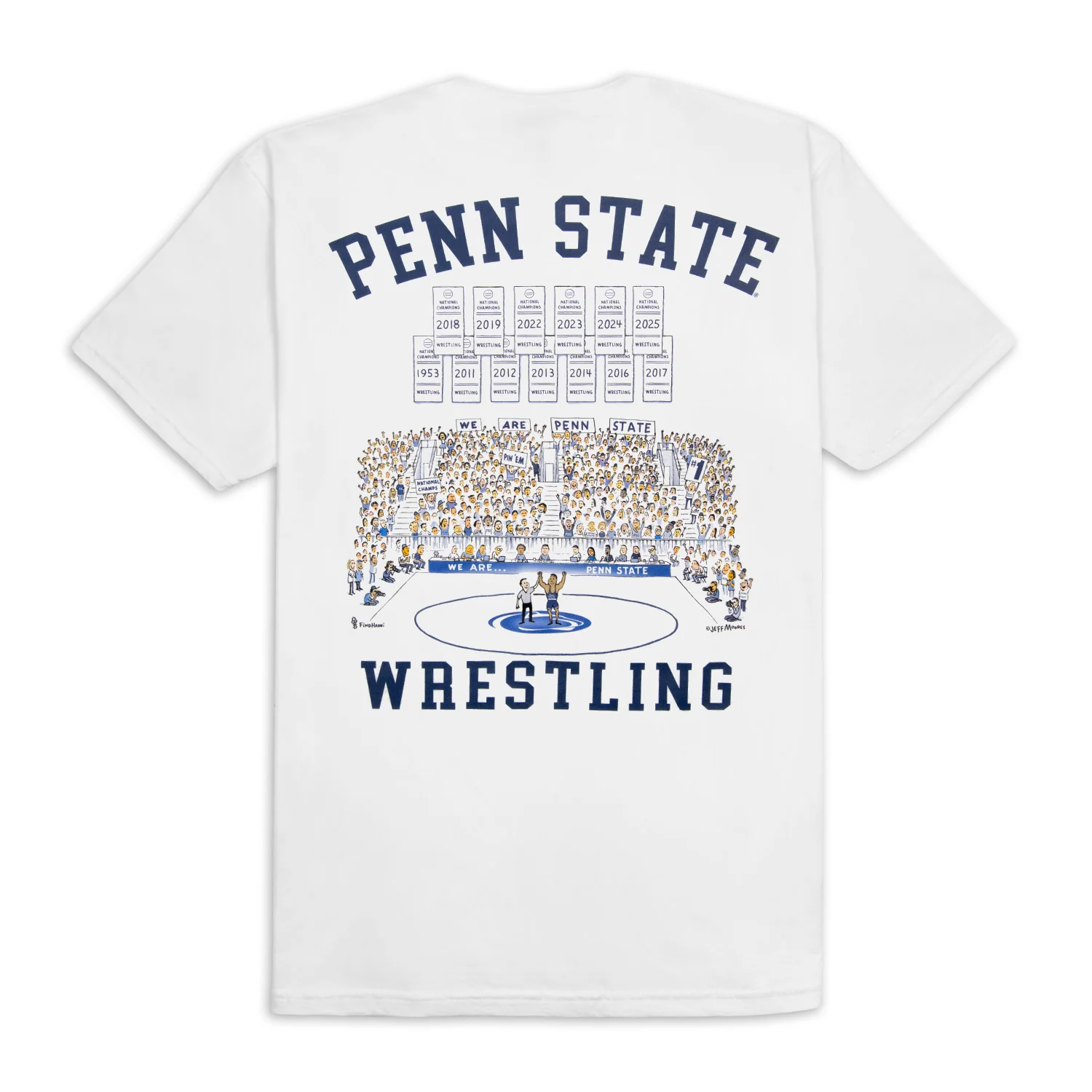 Penn State JM Rec Hall Wrestling T-Shirt - Image 3