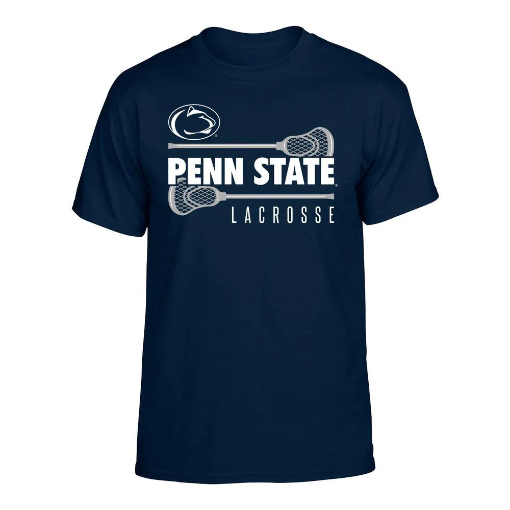 Penn State Lacrosse Sticks T-Shirt - Image 3