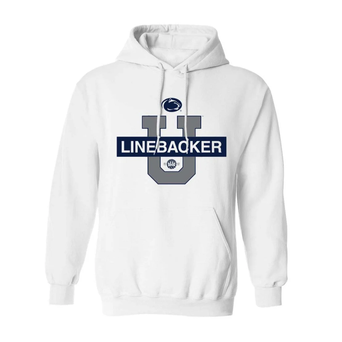 Penn State Linebacker U ST1X C1TY Hooded Sweatshirt - Image 3