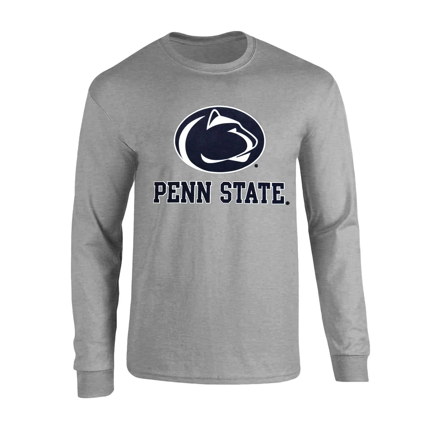 Penn State Logo Block Adult Long Sleeve T-shirt - Image 4