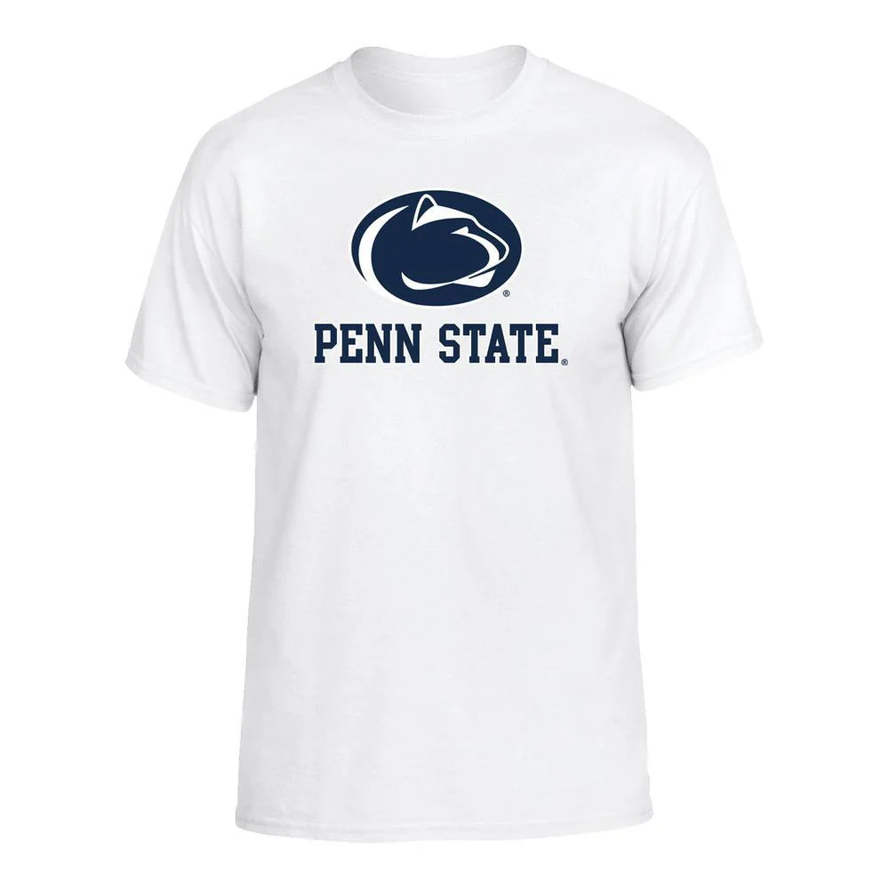 Penn State Logo Block Adult T-Shirt - Image 2