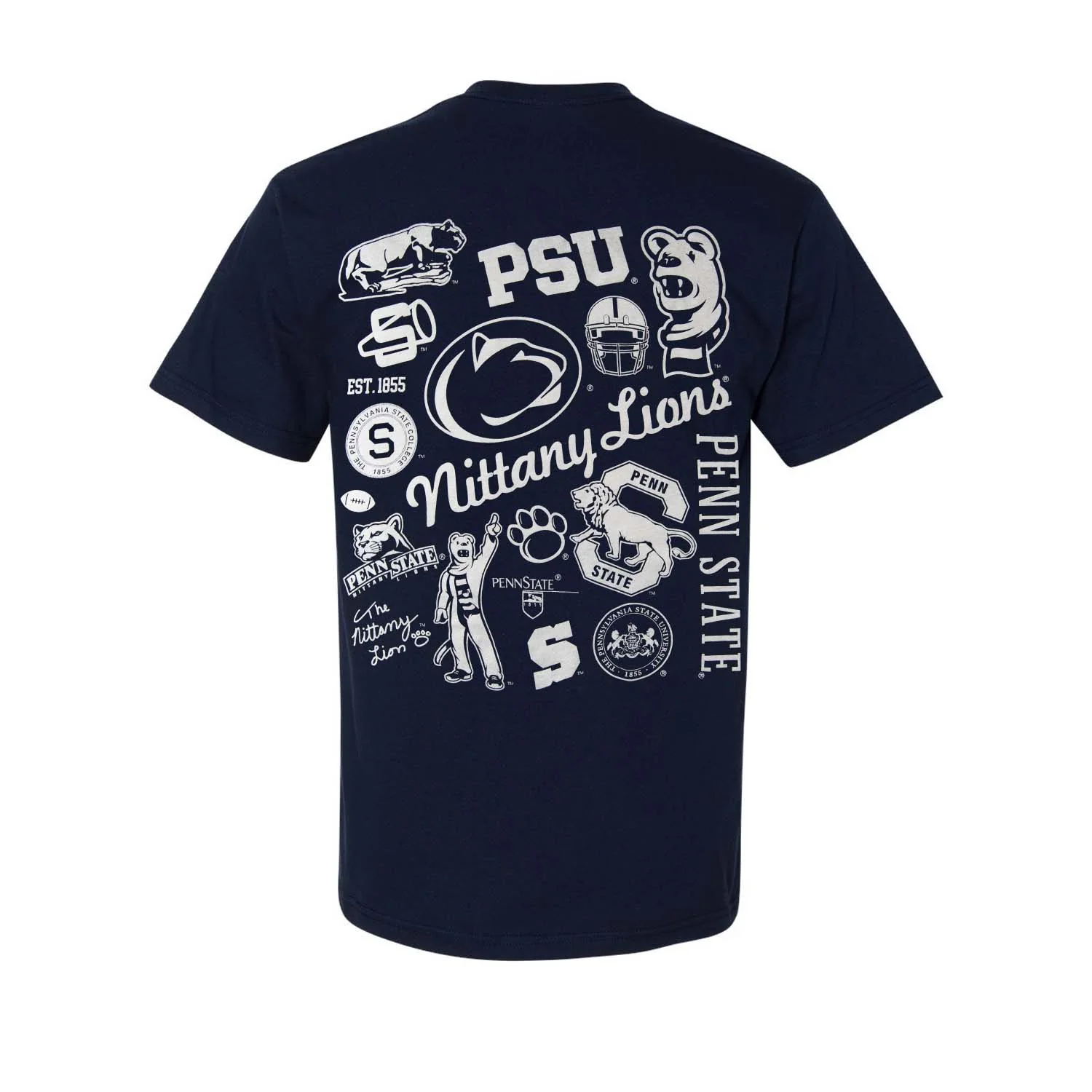 Penn State Logo Medley T-Shirt - Image 5