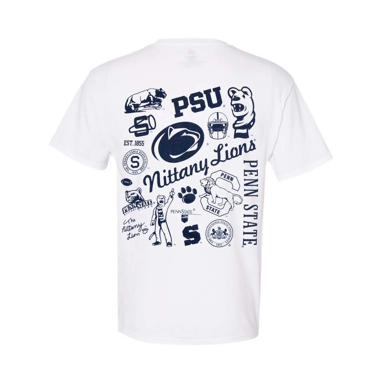 Penn State Logo Medley T-Shirt - Image 6
