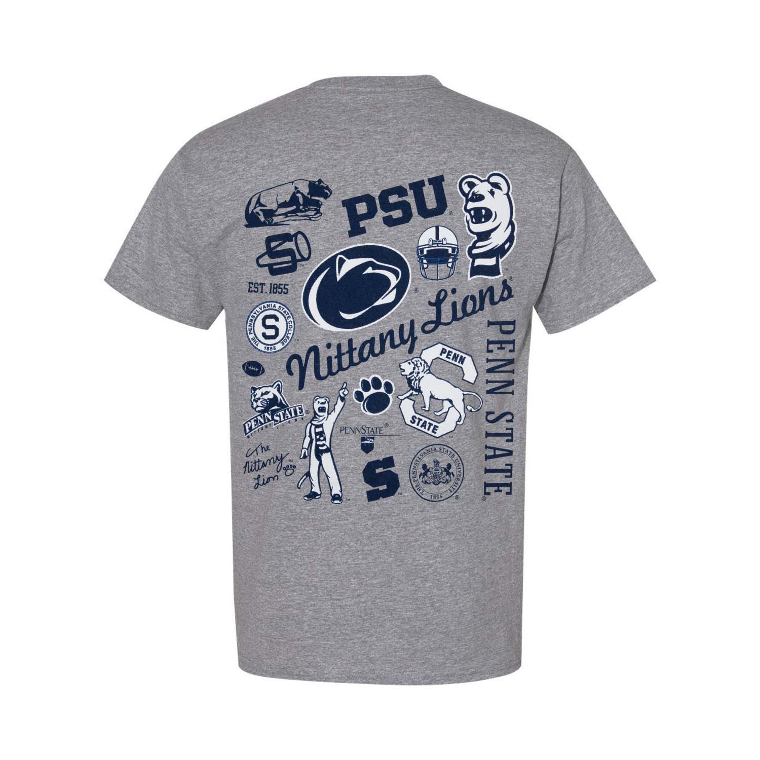 Penn State Logo Medley T-Shirt - Image 7