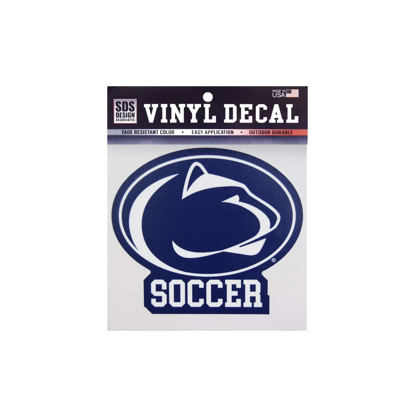 Penn State Logo Soccer 6" Decal - Image 2