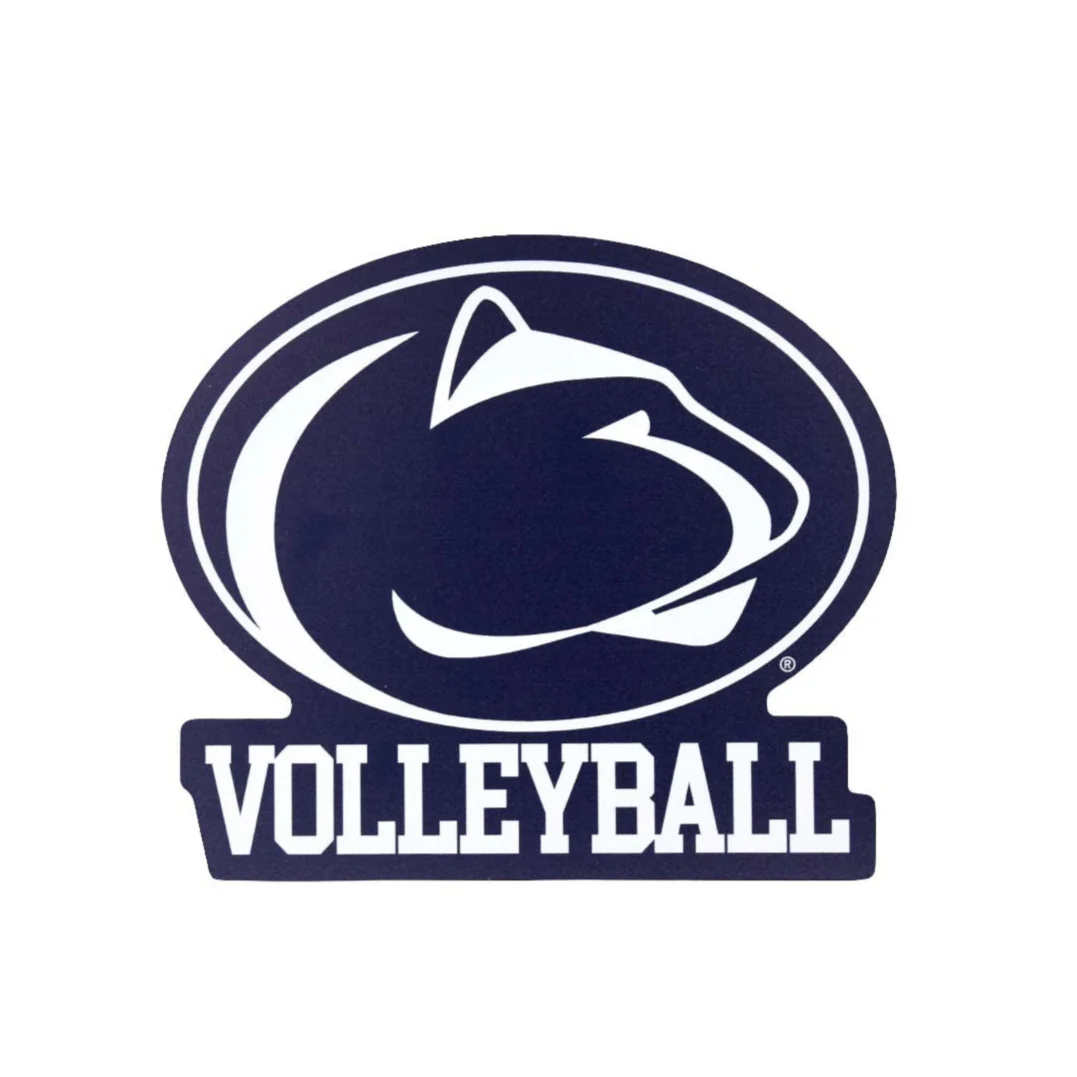 Penn State Logo Volleyball 6" Magnet
