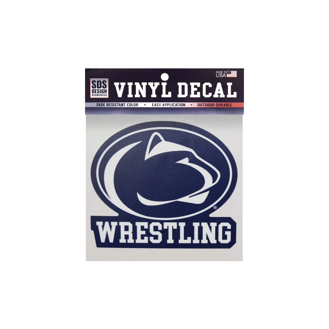 Penn State Logo Wrestling 6" Decal - Image 2