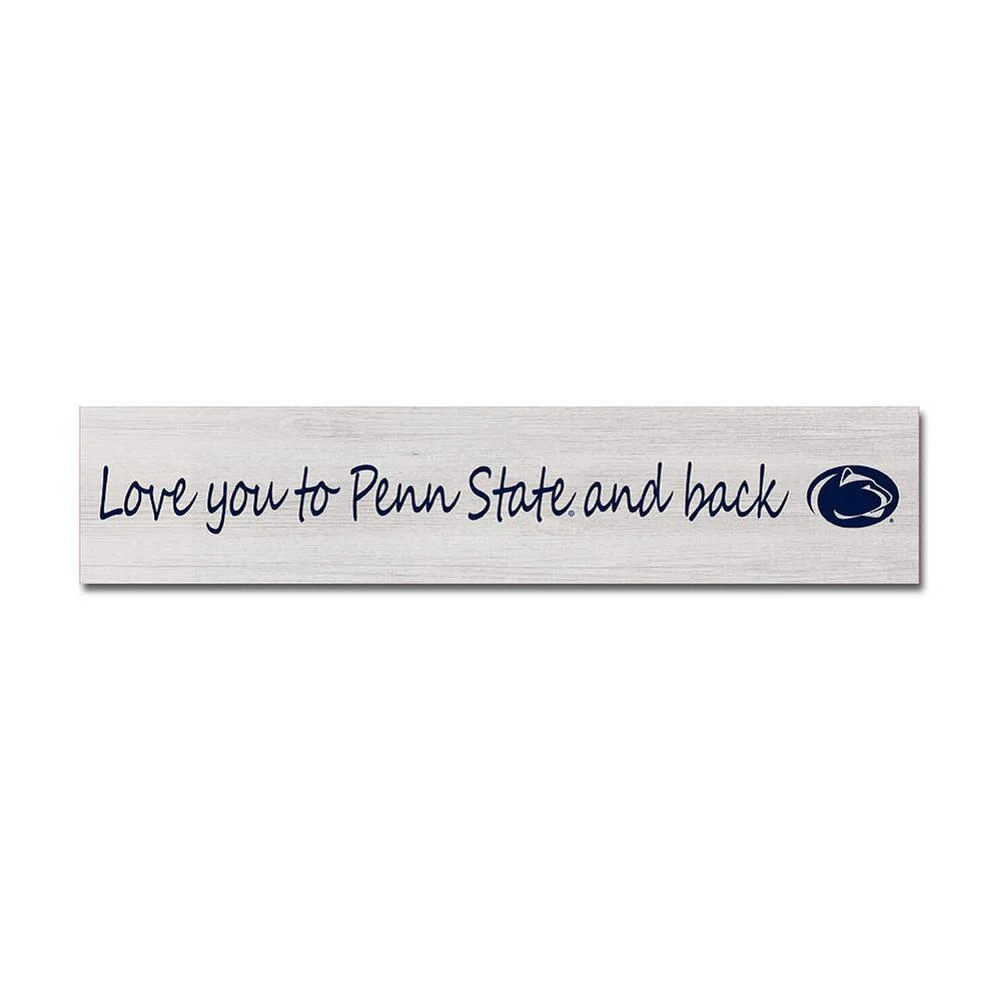 Penn State Love You 2.5" x 12" Table Top Sign