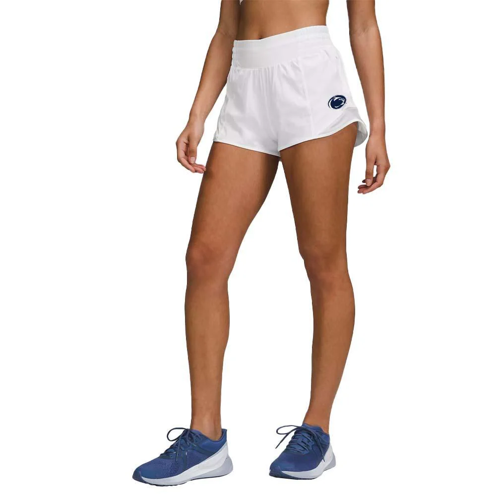 Penn State lululemon Women's High Rise Hotty Hot 2.5" Shorts - Image 4