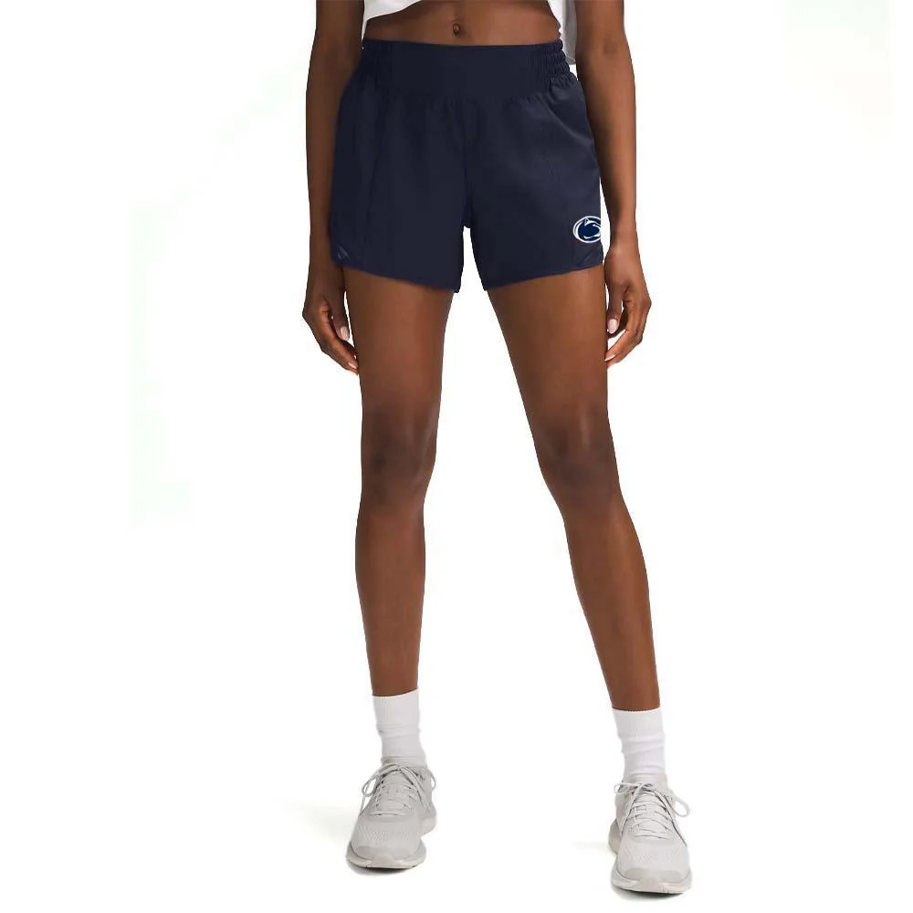 Penn State lululemon Women's High Rise Hotty Hot 4" Shorts - Image 3