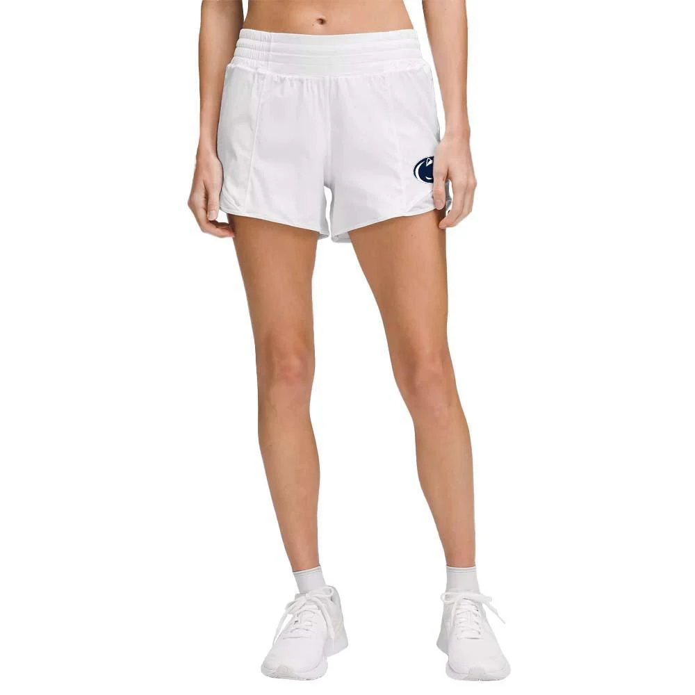 Penn State lululemon Women's High Rise Hotty Hot 4" Shorts - Image 4